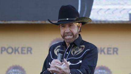 L'acteur am&eacute;ricain Chuck Norris, connu pour son r&ocirc;le dans la s&eacute;rie