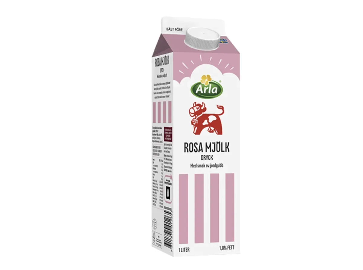 
            Why are Swedes suddenly obsessed with pink milk?
        

It's been only a week