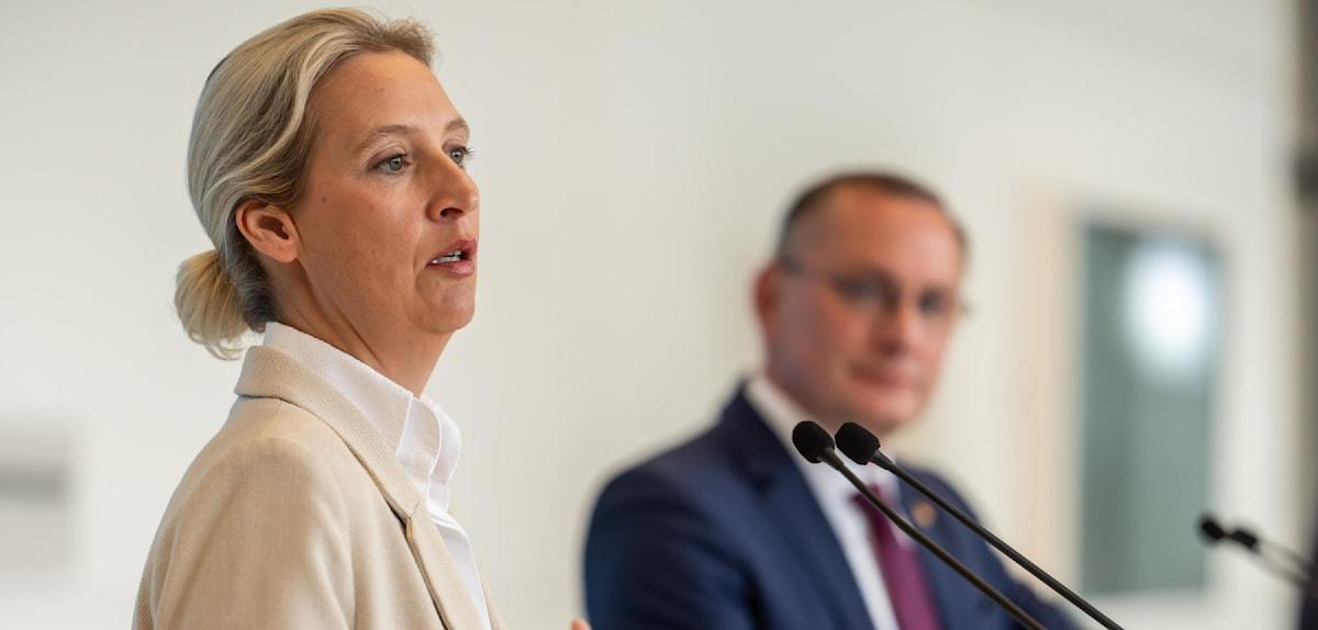 AfD liegt in Umfrage f&uuml;nf Prozentpunkte vor der Union

Die AfD baut ihren Abstand zur Union