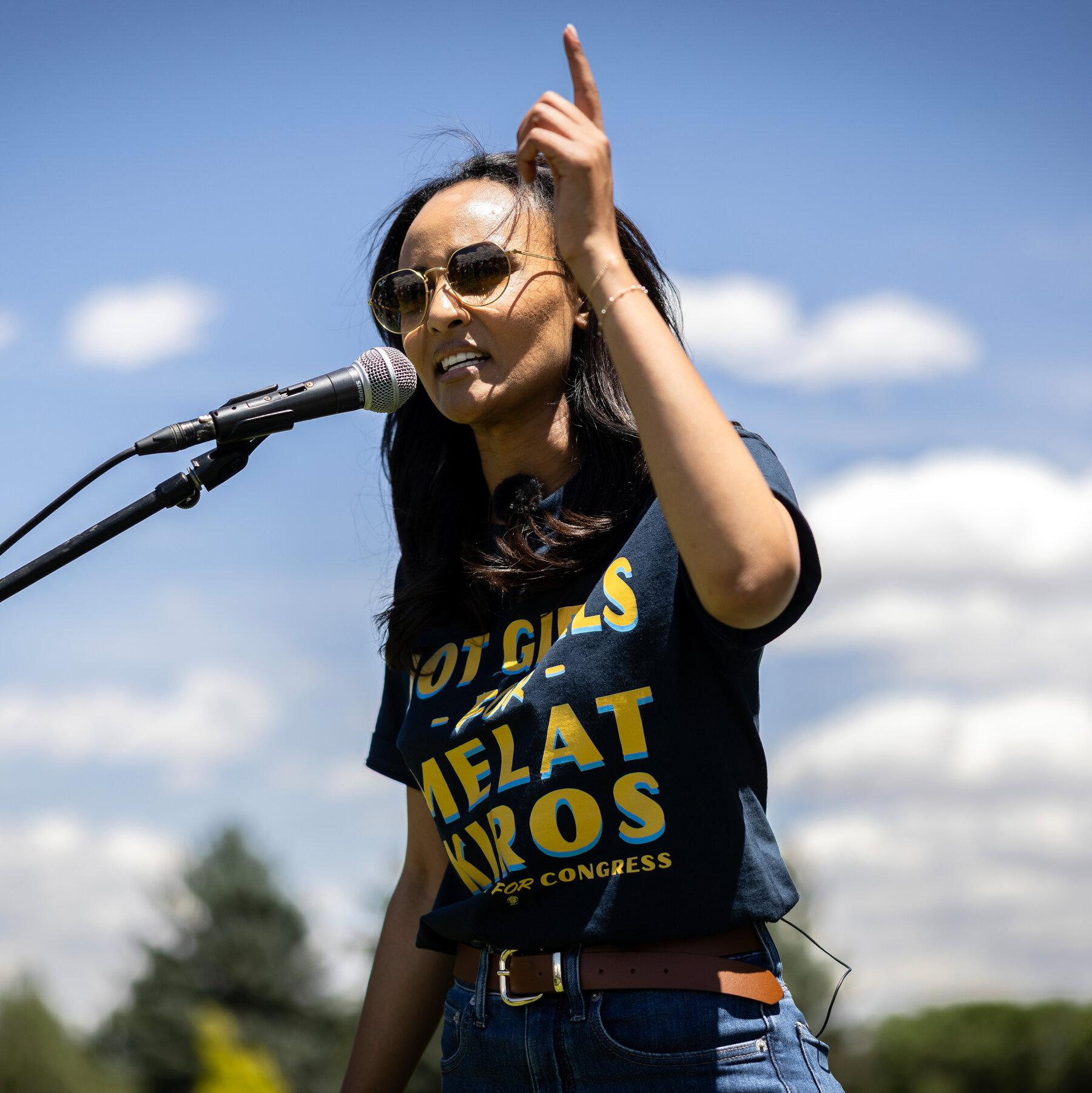 Melat Kiros, a Left-Wing Insurgent, Ousts a 15-Term Congresswoman in Colorado

Melat Kiros, a